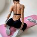 Women's Clothing Seamless Halter Neck Backless High Elastic Tight Quick Drying Yoga Suit Sports Fitness Fashion Sexy One Piece_ecoleips.com