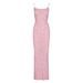 Women's Clothing New Spot Valentine's Day Cherry Print Dress Suspender Maxi Dress_ecoleips.com