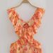 2024 European And American Style Summer Women's New Layered Decorative Midi Dress 9526_ecoleips.com