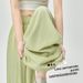 Ice Silk Wide-leg Pants Women's Summer Thin 2026 New Ice Wrinkled Cotton Casual Yamamoto Pants Zen Drape Pants_ecoleips.com