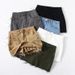 Women's Clothing Chic High Waist Denim Short Skirt Women Summer Raw Edge A Line Skirt With Safety Pants Mini Skirt_ecoleips.com