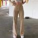 Women's Clothing High Waist Solid Color Slim Jeans_ecoleips.com