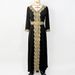 Women's Clothing Black Embroidered Lace Elegant Retro Hot Dress Holiday Gorgeous_ecoleips.com