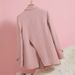 2025 Pink Women's Blazer, New Spring Collection, Korean Style, Unique Design, Casual And Versatile Suit Top_ecoleips.com