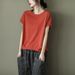 This Summer's Versatile, Stylish, And Youthful Korean-Style Short-Sleeved Top Is A Popular Choice. Its Loose Fit And Rou_ecoleips.com