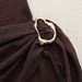 Slim Fit Textured Solid Color Knit Dress with Metal Buckle for Women Spring/Summer New Style Available for Cross Border E-commerce in Europe And America_ecoleips.com