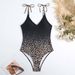 Women's Clothing Fashion Sexy One Piece Swimsuit Split Two Piece Chiffon Skirt Swimsuit Suit_ecoleips.com