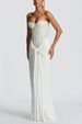 Women's Clothing Sexy Strapless High Waist Slim Fit Solid Color Dress Hot Girl_ecoleips.com