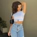 AC360 Pure Desire Student Top, Slim Fit Hot Girls, 2024 Summer New Short Sleeve T-Shirt For Women, American Ins Style_ecoleips.com