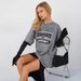 "Bottoms Missing" Trend Design, Hong Kong Style Print, 100% Pure Cotton, Short-sleeved, Washed Gray, Vintage, Loose Fit,_ecoleips.com