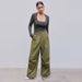 Voya Women's Fashion Trend Simple Style Jumpsuit For Spring And Summer, Comfortable Wearing On The Abdomen, Base Top_ecoleips.com