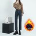 Slim-fit Cigarette Pants, Straight-leg Jeans Women, New Spring-summer Style, Petite Figure-flattering, High-waisted,_ecoleips.com