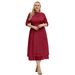 Large Size Women's New Lace Evening Dress High Quality Bridesmaid Dress_ecoleips.com