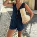 Voya Spring And Summer New Women's Elegant Sleeveless Lace Up Simple And Versatile Casual Fashion Women's Suit_ecoleips.com
