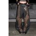 American Retro Niche Distressed Wide-leg Loose Leopard Print Women's Patchwork Straight Casual Workwear Jeans_ecoleips.com