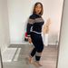Women's Clothing Leopard Print Two Piece Set - Long Sleeve Top & Trousers Outfit For Autumn Wildly Sophisticated_ecoleips.com