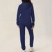 Trendy Fleece-Lined Hoodie & Jogger Set For Women - Casual Streetwear With Print Design_ecoleips.com