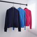Women's Clothing Scuba Slim Fit Fleece Lined Hooded Sweatshirt Cardigan Casual Sports Jacket For Women In Stock_ecoleips.com