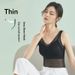 Spring And Summer New Model Silk Shapewear Slight Compression, Natural Latex Cup Beautiful Back Tank Top For Women, With_ecoleips.com