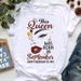 European And American Cross-border Foreign Trade Women's Clothing Queen's Birthday Letter Print Round Neck Short-sleeve_ecoleips.com
