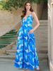 European And American Foreign Trade Women's Clothing, Waist-cinching Elegant Beach Dress, 2025 Summer Bohemian Vacation_ecoleips.com