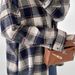 Women's Clothing Winter Plaid Long Sleeved Shirt Loose Casual Lazy Style Women's Large Print Jacket Fashion_ecoleips.com