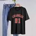 Women's Casual Sports Top Style Multi Color Round Neck Short Sleeve Simple Fashionable Solid Printed T-Shirt_ecoleips.com