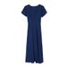Spring/Summer Striped Maxi Dress With Waistline Cinching For Slimming Effect, Perfect For Vacation Trips, Beachwear, Or_ecoleips.com