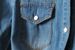 K Fringed Knotted Sleeve Denim Shirt For Women Short Thin Jacket_ecoleips.com