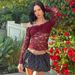 European And American Best-Selling Women's Clothing 2026 Spring New Fashion Off-Shoulder Lace Slim-Fit Top For Women_ecoleips.com