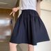 K Half Length Skirt For Women, High Waist A-line Skirt, Five Part Skirt, Short Skirt That Covers Flesh And Appears Slim, Mid Length Skirt_ecoleips.com