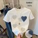 Women's round Neck Short Sleeve T-Shirt Summer Base Layer Top Casual Comfortable Fabric_ecoleips.com