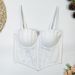 Women's Clothing Design Mesh Lace Beautiful Back Underwear Outer Wear Sexy Hot Girl Anti Exposure Tube Top Female Thin_ecoleips.com