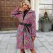 Women's Clothing Luxury Faux Fur Coat – Leopard Print Winter Coat With Notched Collar For Women_ecoleips.com