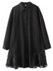 Oversized Vintage Patchwork Lace Dresses For Women New Long Sleeve Loose Casual Shirt Dress Elegant Clothes Spring Autumn 2026_ecoleips.com
