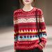 Fair Isle Wool Cardigan Short Coat For Women 2025 Autumn/Winter New Style Casual Chic High-End Soft Knit Sweater Trendy_ecoleips.com