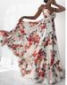 Foreign Trade Hot-Selling European And American Style Bohemian Strap Backless Low-Cut Sexy Flared Long Dress_ecoleips.com