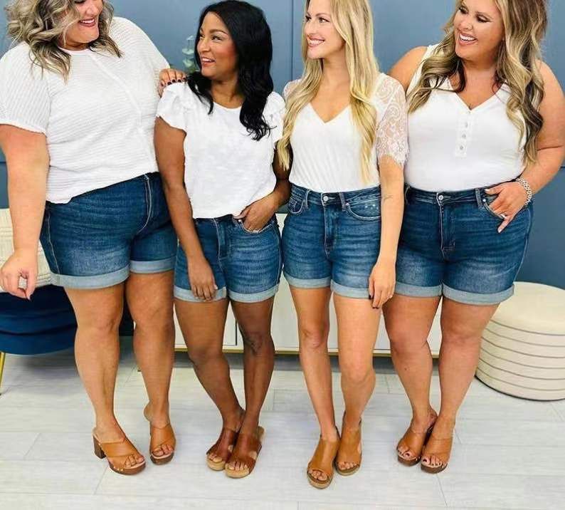 Women's Clothing Jeans Large Size Women's Shorts Women_ecoleips.com
