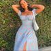 Best-Selling French Wholesale Foreign Trade Women's Clothing High-End Elegant Floral Fashionable Vacation Dress_ecoleips.com
