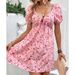 Independent Store 2026 Summer New Arrival: Sweet Spicy European And American Women's Fashion Sexy V-neck Puff Sleeve_ecoleips.com