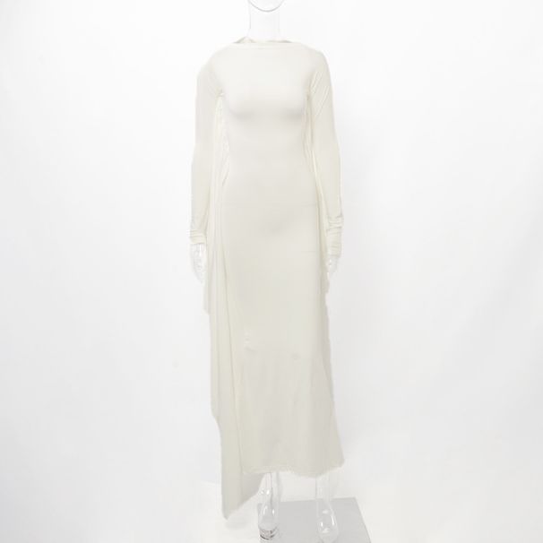 Women's Clothing Autumn New Temperament Trend Show Style Party Bat Version Comfortable Dress_ecoleips.com