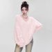 Women's Clothing White Mink Fleece Sweater Soft Creamy Mohair Fit Top By Brand Selection_ecoleips.com