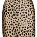 Fashion 2025 Spring Street Style Trendy Women's Printed Polyester Bodycon Midi Skirt_ecoleips.com