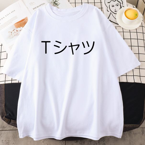 Anime My Hero Academia Midoriya Izuku Print Womens Short Sleeve Breathable Round Neck Casual Tops Womens T-shirt Clothing Y2K_ecoleips.com