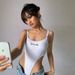 European And American High-Cut One-Piece Top Sexy Hot Girl Outerwear Triangle Pure Desire Sweet Spicy Camisole Vest For_ecoleips.com