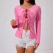 Voya Women's Hot Girl Pure Want To Hang Neck T-shirt Autumn And Winter New Style One Shoulder Off Shoulder Solid Color Interior Top_ecoleips.com
