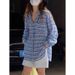 Spring Summer Long-sleeved Jacket For Women, Loose And Casual Style, Thin Sun-protective Cardigan Shirt Top_ecoleips.com