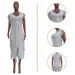 Women's Clothing Casual Sleeveless Tassel Dress Knitted Solid Color Versatile For Spring/Autumn Summer_ecoleips.com