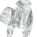 Women's Clothing Fashion Letter Sportswear Suit Women Zipper Hoodie Shorts Two-piece Set_ecoleips.com