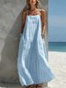 Women's Sleeveless Casual Resort Midi Dress – Summer Beach Vacation Gown 2026_ecoleips.com